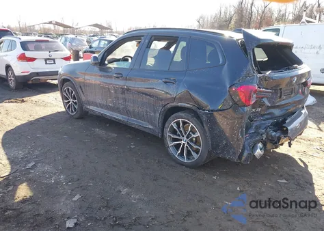 2024 BMW X3 xDrive30I из США, поврежденный, VIN 5UX53DP04R9V86509